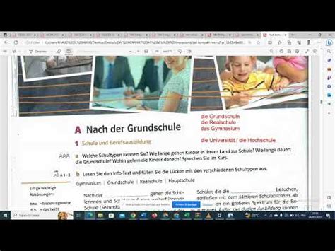 Daf Kompakt Neu A Lektion Ausbildung Oder Studium Kapitel A