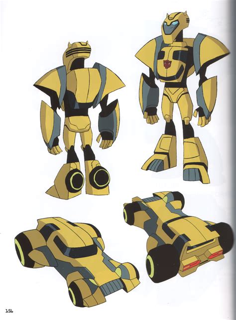 Transformers Animated Bumblebee Cybertron Mode