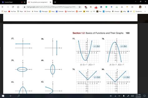 SOLVED In Exercises 55 64 Use The Vertical Line Test To Identify