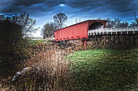 Bridges Of Madison County Photograph By Randall Branham