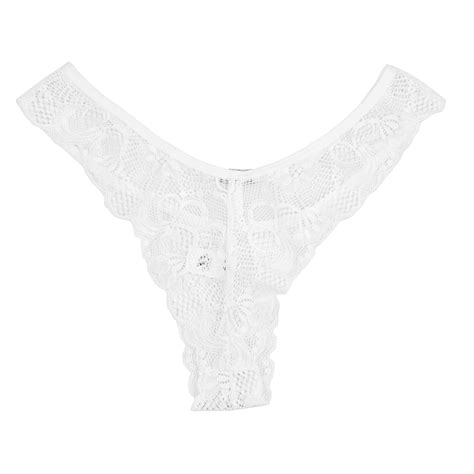 Tanga Ayla Branca Erótika Hot Sul Distribuidora