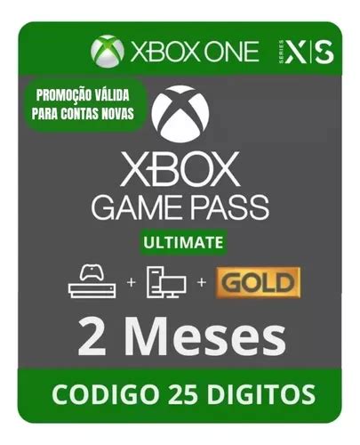 Game Pass Ultimate Meses Codigo Digitos Mercadolivre