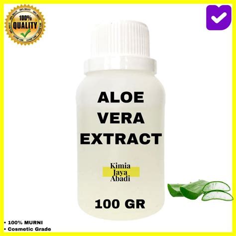 Jual Aloe Vera Extract Ekstrak Lidah Buaya Gram Shopee Indonesia