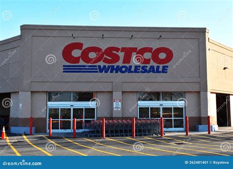 Costco Wholesale Entrance Manassas Virginia Editorial Photo Image