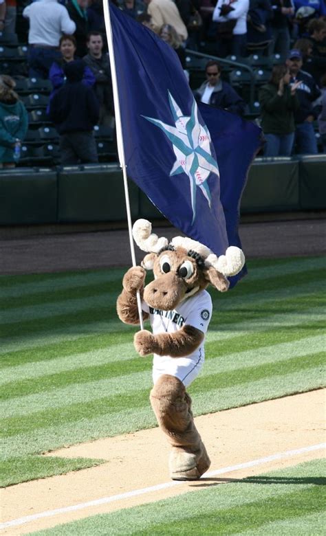 Mariner Moose - Seattle Mariners - SportMascots.com