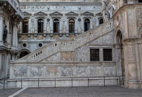 Interior Of Doge's Palace In Venice, Italy Editorial Stock Photo ...