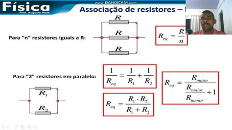 ASSOCIAÇÃO DE RESISTORES EXERCÍCIOS 2 YouTube