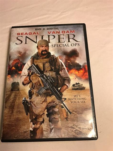 SNIPER SPECIAL OPS DVD Steven Seagal Rob Van Dam Special Ops