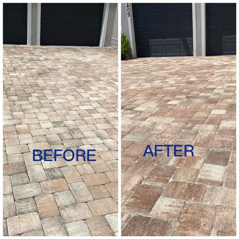 Paver Sealing In Winter Garden Fl Aces Exterior Cleaning Llc