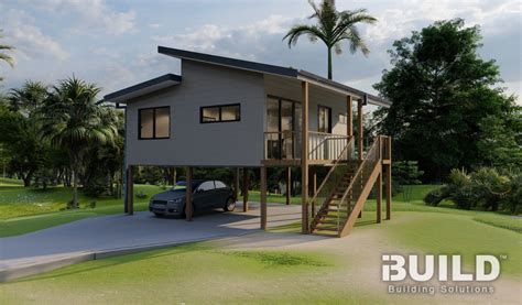 IBuild Kit Homes Hillview 44 Exterior 02 V2 IBuild Building Solutions