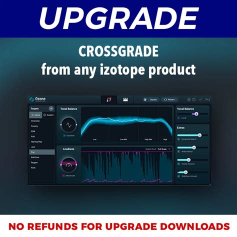 IZotope Ozone 11 Standard Crossgrade PluginsMasters