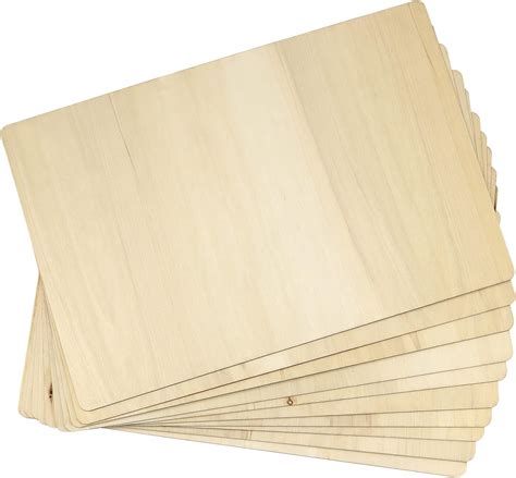 Amazon Pack Mdf Wood Boards X Th Inch Thick Wooden