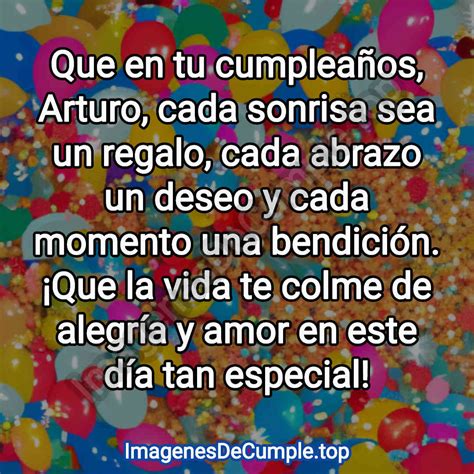 Feliz cumpleaños arturo