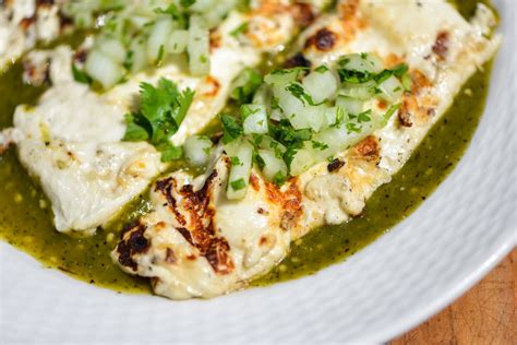 Grilled Mexican Queso Panela With Roasted Tomatillo And Poblano Salsa