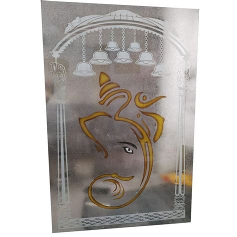 Transparent Printed Toughened Glass Shape Rectangular At Rs Sq Ft