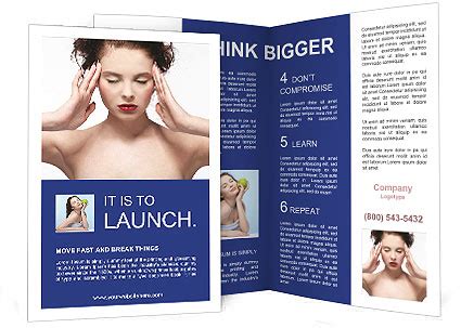 Stunning Depiction Of A Brunette Slavic Girl In A Portrait Brochure