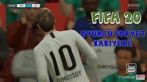 Fifa 20 Oyuncu Karİyer Gol Bizim Isimiz Forvet Karİyer Bolum 1 Youtube