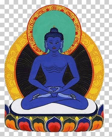 Ilustración de Buda más largo sukhāvatīvyūha sūtra amitābha nianfo