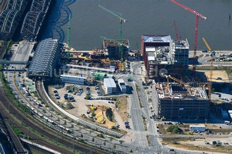 Hamburg Aus Der Vogelperspektive Neubau Eines B Ro Und