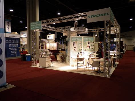 Strobel 20 X 20 Truss Booth Texprocess 2012 Trade Show Design