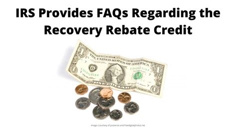 Irs Provides Faqs Regarding The Recovery Rebate Credit Youtube