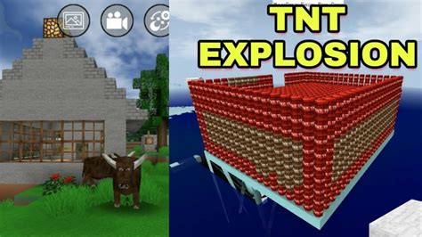 How to blast tnt in mini block craft - YouTube