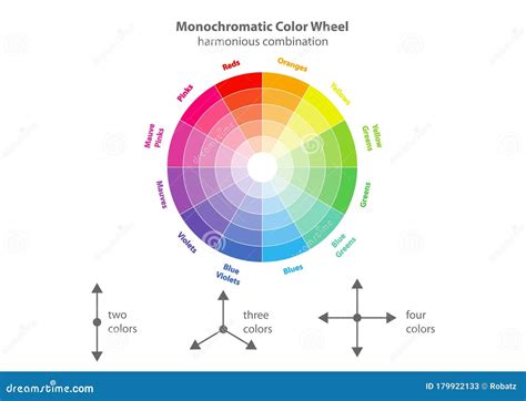 Complementary Color Wheel For Vector Artists | CartoonDealer.com #29479323