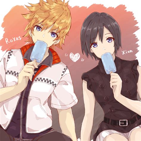 Roxas And Xion Kingdom Hearts And More Drawn By Duffy Danbooru