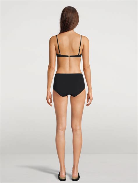 Tot Me High Waisted Bikini Bottom Holt Renfrew