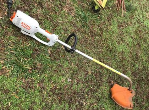 Электрические триммеры Штиль (Stihl): особенности ручных агрегатов для ...
