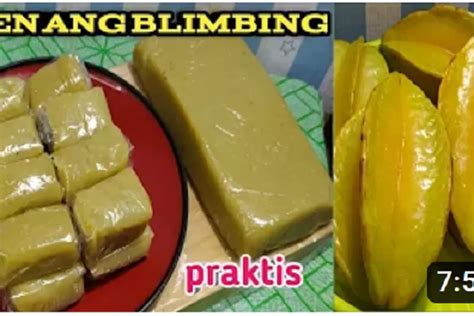 Resep Simpel Dodol Belimbing Si Ikon Kota Depok Yang Cocok Untuk