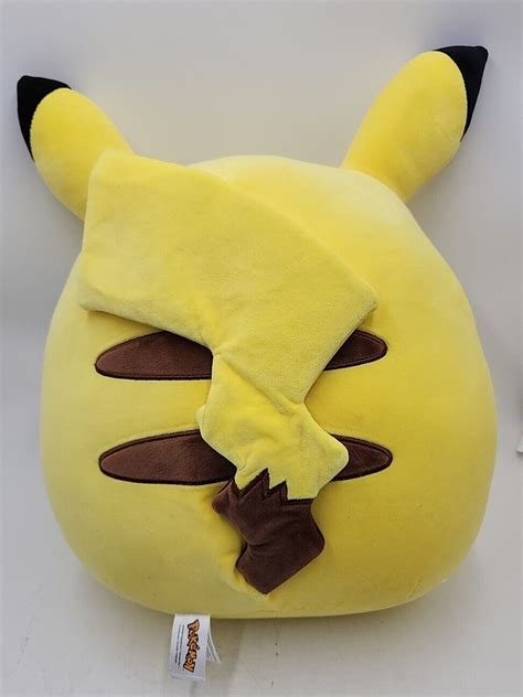 New Winking Pikachu Pokemon Squishmallow Plush Ebay