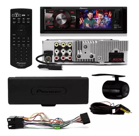 Dvd Pioneer Dvh Av Usb Cd Mp S C Mera De R Controle