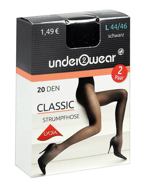 Underwear Classic Den Fekete L Harisnya Db