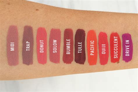 Colourpop Ultra Matte Lip Photos Review Swatches Justinecelina