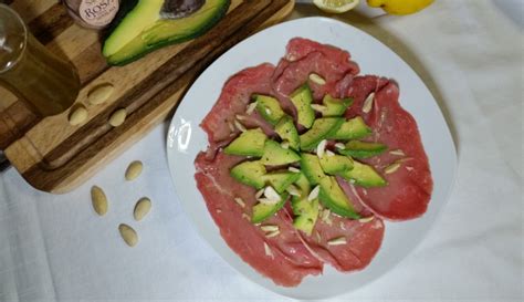 Carpaccio Di Vitello Con Avocado E Mandorle Ricette