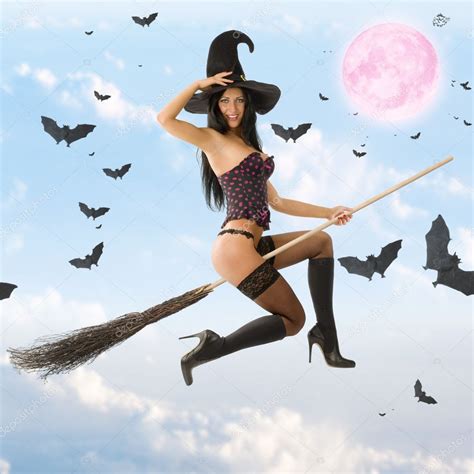 Witch Flying Stock Photo By Carlodapino 4704031