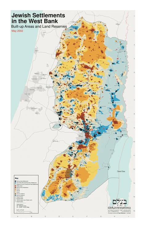 Jewish Settlements In The West Bank Israel Reliefweb