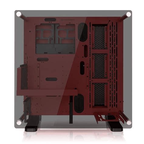 Gabinete Thermaltake Core P3 Tg Wall Mount Mid Tower Red Ca 1g4