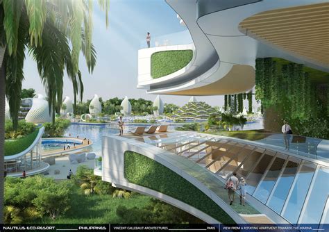 Nautilus Eco Resort Palawan Philippine Futuristic