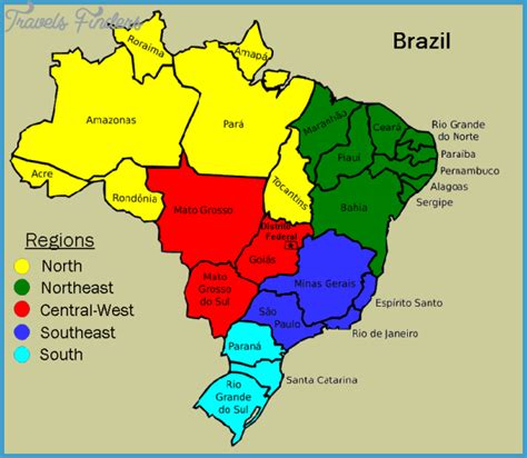 Brasilia Map Tourist Attractions - TravelsFinders.Com