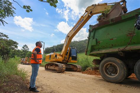 Governo do Estado retoma obras da SC 281 de São Pedro de Alcântara a