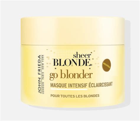 Masque Intensif Éclaircissant Go Blonder Sheer Blonde John Frieda