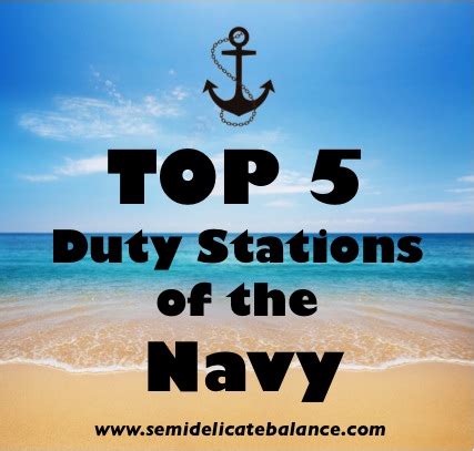 5 Best Duty Stations for Navy Personnel and Families