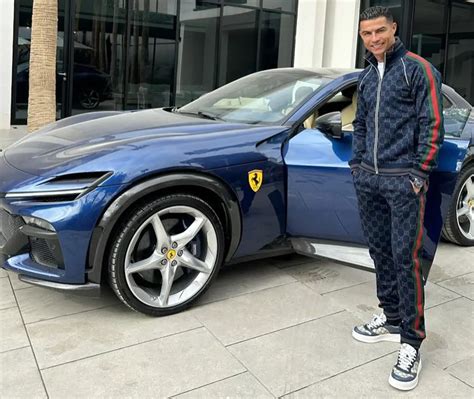 Cristiano Ronaldo Added New Ferrari To His M Car Fleet