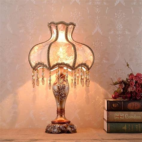 13Inch Bluetable Lamp Bedside Lamp Victorian Style Princess Lamp,For ...