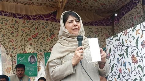 Decide In Three Months On Issuing Mehbooba Mufti S Passport Delhi Hc