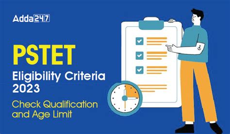 PSTET Eligibility Criteria 2023 Qualification And Age Limit