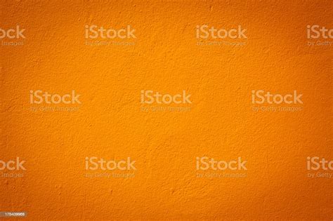 Light Orange Color Wall Texture Stock Photo - Download Image Now ...