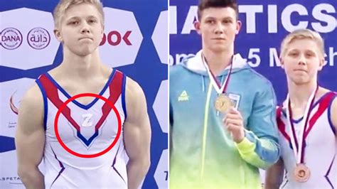 Russia Gymnasts Disgusting Act After Losing To Ukrainian Yahoo Sport